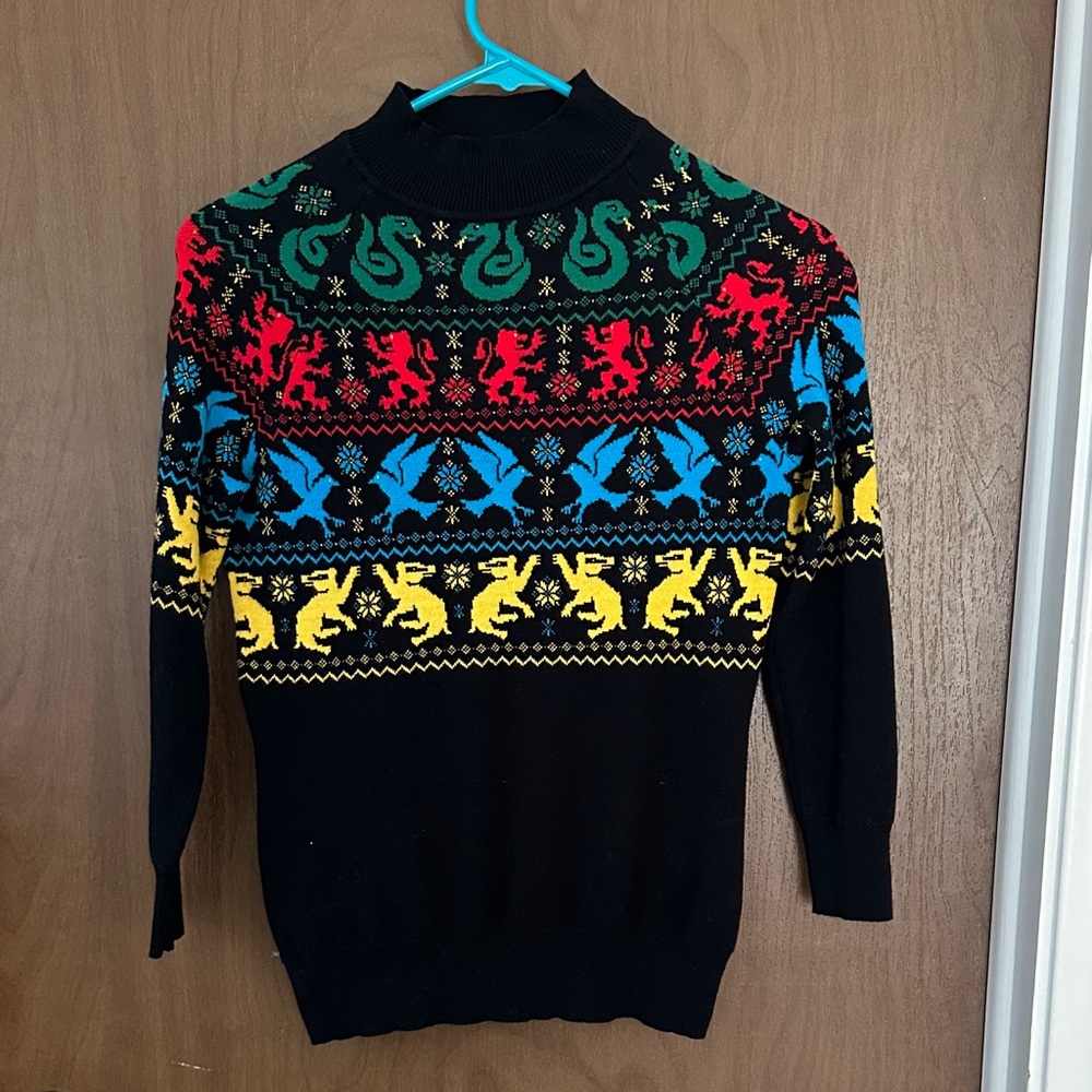 Harry Potter x Unique Vintage Hogwarts House Sweater
